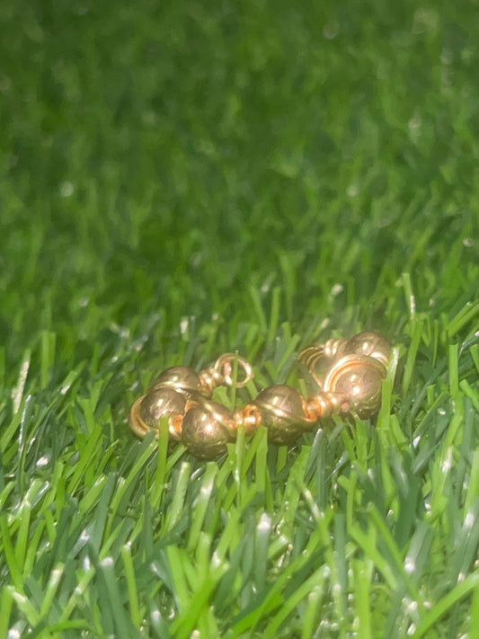 Handmade Copper Ball Ring