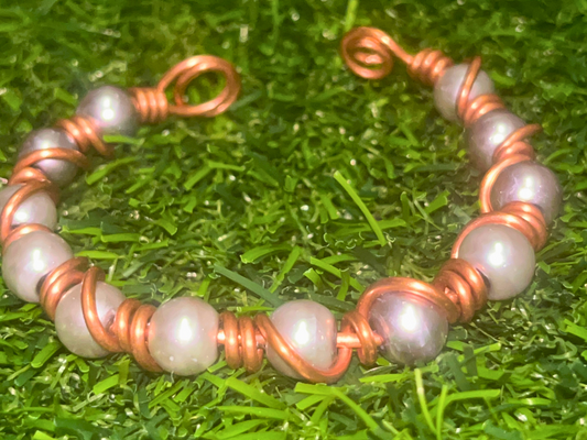 Chrome Handmade Copper Bracelet