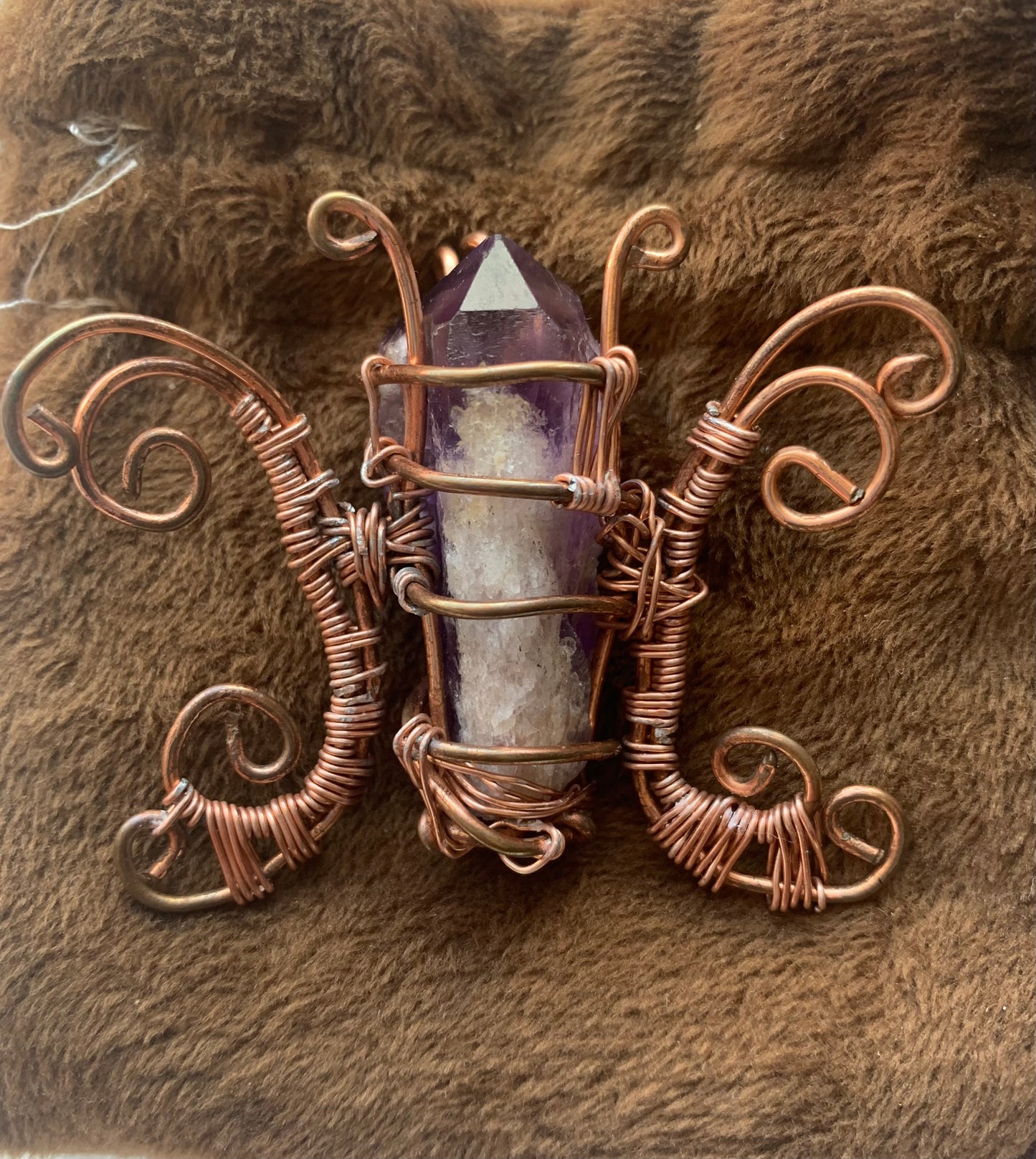 Custom Medium Copper Wire Pharaoh Pendant (Photos are for inspiration)